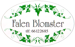 logo hos Falen Blomster